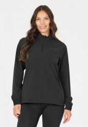 Endurance Kurtka Typhoro W Half Zip – Dopasowany krój, elastyczny materiał –. Czarne kurtki sportowe damskie Endurance, bez wzorów, z elastanu, bez kaptura. Za 234.50 zł.