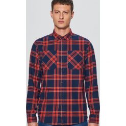 Koszula w kratę - Granatowy. Koszule damskie marki Cropp. Za 79.99 zł.