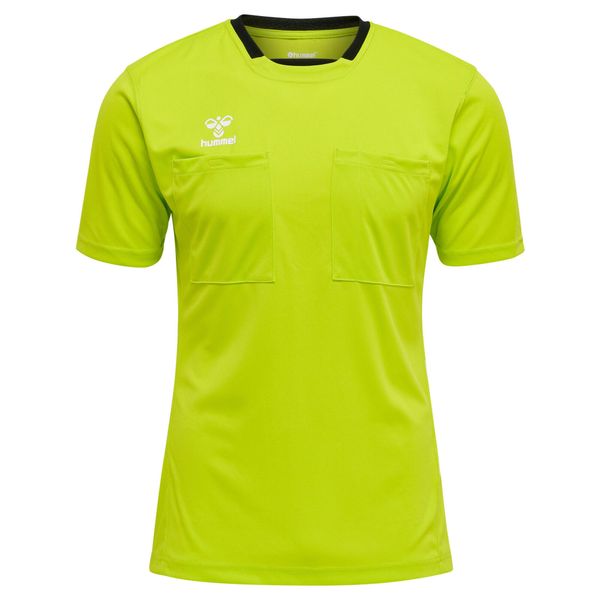 Koszulka Hummel hmlreferee chevron. Zielone koszulki sportowe męskie Hummel, na lato, m, bez wzorów, z jersey, bez kołnierzyka, bez ramiączek, do piłki nożnej. Za 208.35 zł.