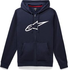 Alpinestars Bluza z kapturem ALPINESTARS AGELESS II ZIP HOODIE, Nav/White Rozmiar: XL. Białe bluzy męskie Alpinestars, m, bez wzorów, z kapturem. Za 357.17 zł.