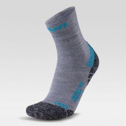 Zimowe skarpety do biegania damskie Uyn Winter Pro Run. Szare skarpety damskie UYN, bez wzorów. Za 89.99 zł.