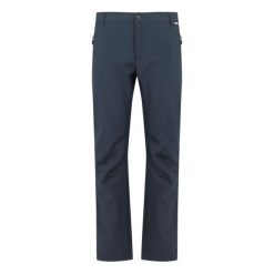 Spodnie turystyczne Regatta Geo II. Niebieskie spodnie sportowe męskie Regatta, bez wzorów, trekkingowe. Za 304.50 zł.