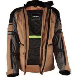 W-TEC Kurtka motocyklowa męska Kalahari brązowo-szara r. L (9237). Kurtki męskie marki W-TEC. Za 489.90 zł.