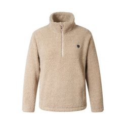 Bluza jeździecka damska Teddy beżowa. Brązowe bluzy damskie COVALLIERO, l, bez wzorów, z materiału, bez kaptura. Za 269.99 zł.