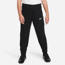 Spodnie sportowe chłopięce Nike Park 20 Fleece. Białe spodnie sportowe dla chłopców Nike, bez wzorów, z dresówki, sportowe, na jogę i pilates. Za 169.99 zł.