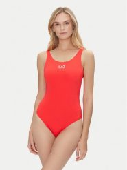 EA7 Emporio Armani Strój kąpielowy 7W000321 AF12599 A5064 Czerwony. Czerwone kostiumy jednoczęściowe damskie EA7 Emporio Armani, m, bez wzorów, z syntetyku. Za 209.99 zł.