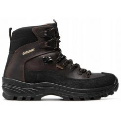 Buty trekkingowe dla mężczyzn Grisport. Brązowe trekkingi męskie Grisport, za kostkę, trekkingowe. Za 369.99 zł.