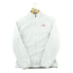 Kurtka polarowa damska Osito TNF biała The North Face. Białe kurtki damskie The North Face, l, bez wzorów, z polaru, bez kaptura, trekkingowe. Za 127.76 zł.