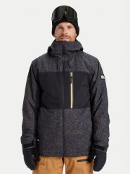 Quiksilver Kurtka snowboardowa Sycamore Printed EQYTJ03514 Czarny. Czarne kurtki snowboardowe męskie Quiksilver, m, bez wzorów, z syntetyku, bez kaptura, narciarskie. Za 489.99 zł.