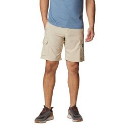 Szorty Cargo Męskie Ridge Utility. Brązowe szorty męskie Columbia, m, bez wzorów, z materiału. Za 297.99 zł.