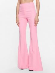 Nissa Spodnie materiałowe P13934 Różowy Regular Fit. Czerwone spodnie materiałowe damskie Nissa, bez wzorów, z materiału. Za 639.99 zł.