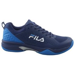 Buty tenisowe męskie Fila Incontro Men. Niebieskie buty sportowe męskie Fila, bez zapięcia, tenisowe. Za 529.00 zł.