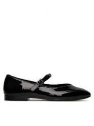 MEXX Baleriny MX/015C-RST Czarny. Czarne baleriny damskie Mexx, bez wzorów, ze skóry, bez obcasa. Za 239.99 zł.
