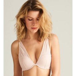Biustonosz z siateczką - Beżowy. Biustonosze marki Reserved. Za 49.99 zł.