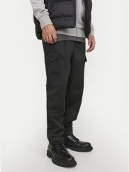 Jack & Jones Spodnie materiałowe Bill 12247358 Czarny Tapered Fit. Czarne spodnie materiałowe męskie Jack & Jones, m, bez wzorów, z bawełny. Za 159.99 zł.