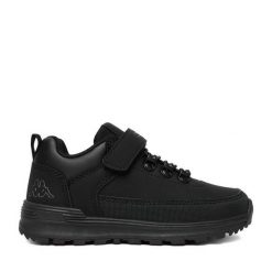 Sneakersy Kappa. Czarne trampki i tenisówki chłopięce Kappa, bez wzorów, bez zapięcia. Za 149.99 zł.