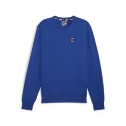 Bluza sportowa Puma Pivot Crewneck. Niebieskie bluzy męskie Puma, m, bez wzorów, bez kaptura. Za 195.99 zł.