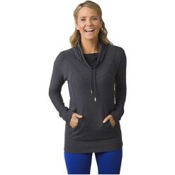 Prana Damska Bluza Sportowa Ember Top Węgiel (Rozmiar S). Bluzy damskie marki PrAna. W wyprzedaży za 226.00 zł.