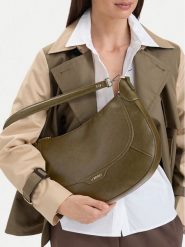 Lasocki Torebka CEO-LSK-L-002-10 Khaki. Brązowe torebki do ręki damskie Lasocki, bez wzorów, ze skóry, bez dodatków. Za 179.99 zł.