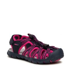 Sandały Sprandi. Niebieskie sandały dziewczęce Sprandi, bez zapięcia. Za 48.99 zł.