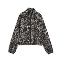 Damska luźna bluza dresowa z zamkiem PUMA Sport Animal Printed PUMA. Szare bluzy sportowe damskie Puma, xs, bez wzorów, z dresówki, bez kaptura. Za 279.00 zł.