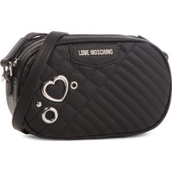 Torebka LOVE MOSCHINO - JC4078PP16LL0000 Nero. Czarne listonoszki damskie Love Moschino, ze skóry ekologicznej. W wyprzedaży za 459.00 zł.