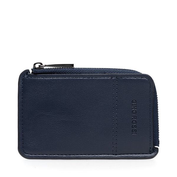 Portfel GINO ROSSI. Niebieskie portfele męskie Gino Rossi, bez wzorów. Za 39.99 zł.