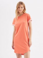 JDY Sukienka codzienna Ivy 15174793 Różowy Regular Fit. Czerwone sukienki damskie JDY, na co dzień, l, bez wzorów, z syntetyku, bez kołnierzyka, bez ramiączek, proste. Za 89.99 zł.