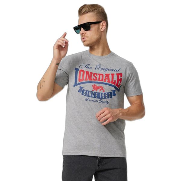 Koszulka Lonsdale Gearach. Czarne koszulki sportowe męskie Lonsdale, s, bez wzorów, z bawełny, bez kołnierzyka, bez ramiączek, na fitness i siłownię. Za 183.00 zł.