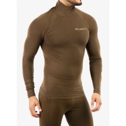 Bluza termoaktywna męska Brubeck Ranger Wool. Zielone bluzy męskie Brubeck, m, bez wzorów, bez kaptura. Za 398.99 zł.