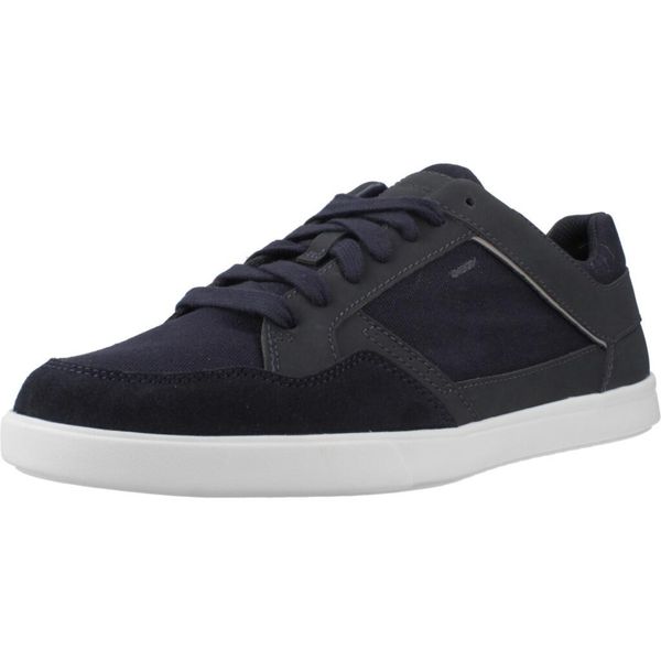 Buty GEOX U WALEE Niebieski. Niebieskie trekkingi męskie Geox, trekkingowe. Za 221.99 zł.