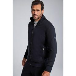 Męska Bluza dresowa stójka do 8XL. Czarne bluzy męskie JAY-PI, m, bez wzorów, z bawełny, bez kaptura. Za 279.99 zł.