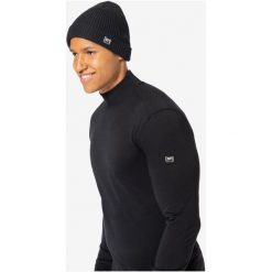 Czapka SUPER.NATURAL Riffler Beanie. Czarne czapki i kapelusze męskie super.natural, bez wzorów, sportowe. Za 172.40 zł.