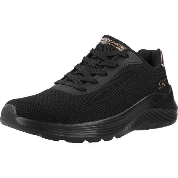 Buty SKECHERS BOBS SQUAD WAVES CURRENT Czarny. Czarne trekkingi damskie Skechers, trekkingowe. Za 249.99 zł.
