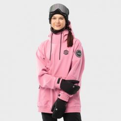Kurtka snowboardowa damska W1-W Dolomites. Czerwone kurtki damskie SIROKO, xl, bez wzorów, z softshellu, bez kaptura, narciarskie. W wyprzedaży za 294.95 zł.