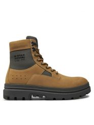 G-Star Raw Trzewiki Arron Lace Mid M D25773 Beżowy. Brązowe botki męskie G-Star Raw, bez wzorów, z nubiku, retro, bez zapięcia. Za 359.99 zł.