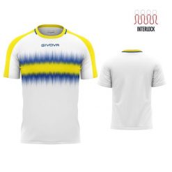Givova Sport T-shirt Geel-Royal M - Oddychający i Lekki. Niebieskie koszulki sportowe męskie Givova, m, bez wzorów, z poliesteru, sportowe, bez kołnierzyka. Za 181.99 zł.
