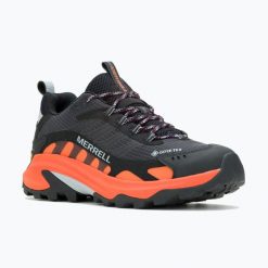 Buty turystyczne męskie Merrell Moab Speed 2 Gtx. Czarne trekkingi męskie Merrell, trekkingowe. Za 469.99 zł.