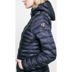 Napapijri - Kurtka. Szare kurtki damskie Napapijri, z materiału. W wyprzedaży za 799.90 zł.
