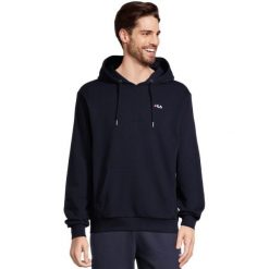 Bluza męska Fila Bengel. Niebieskie bluzy męskie Fila, m, bez wzorów, z bawełny, bez kaptura. Za 280.25 zł.