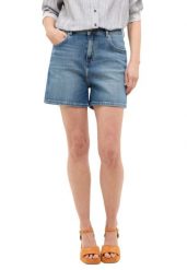 Damskie Szorty Mustang Style Charlotte Shorts Denim Blue 1016557 5000 521. Niebieskie szorty damskie Mustang, bez wzorów, z denimu. Za 189.99 zł.
