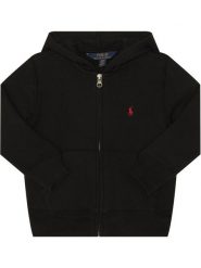 Polo Ralph Lauren Bluza Core Replen 323547626003 Czarny Regular Fit. Czarne bluzy dla chłopców Polo Ralph Lauren, bez wzorów, z bawełny, bez ramiączek, bez kaptura. Za 379.99 zł.
