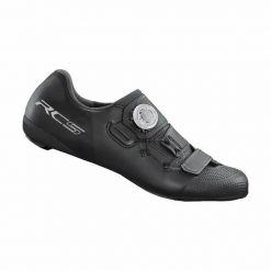Buty damskie Shimano SH-RC502. Czarne obuwie sportowe damskie Shimano, bez wzorów, rowerowe. Za 638.80 zł.