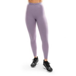 Damskie legginsy do biegania Fitness Siroko Glory. Fioletowe legginsy damskie SIROKO, bez wzorów, z materiału, do biegania. W wyprzedaży za 168.00 zł.