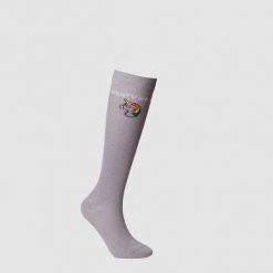 Skarpety jeździeckie Kentucky Licorne (x3). Fioletowe skarpety damskie KENTUCKY HORSEWEAR, bez wzorów, ze skóry. Za 238.50 zł.