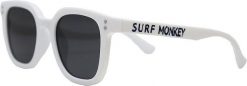 Okulary przeciwsłoneczne dla dzieci / Polaryzacyjne / UV400 (Białe). Białe okulary przeciwsłoneczne dla dzieci SURF MONKEY. Za 139.95 zł.