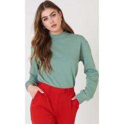 NA-KD Basic Bluza basic - Green. Bluzy damskie marki NA-KD Basic. Za 100.95 zł.
