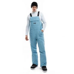 Męskie spodnie snowboardowe z szelkami Sporty zimowe Siroko B1 Zao. Niebieskie spodnie sportowe męskie SIROKO, na zimę, l, bez wzorów, narciarskie. Za 591.00 zł.