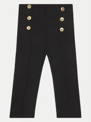 Original Marines Spodnie materiałowe DEA3665F Czarny Regular Fit. Czarne spodnie materiałowe dla dziewczynek Original Marines, bez wzorów, z materiału. Za 69.99 zł.