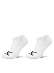Calvin Klein Jeans Skarpety krótkie 701228815 Biały. Białe skarpety damskie Calvin Klein Jeans, bez wzorów, z bawełny. Za 49.99 zł.